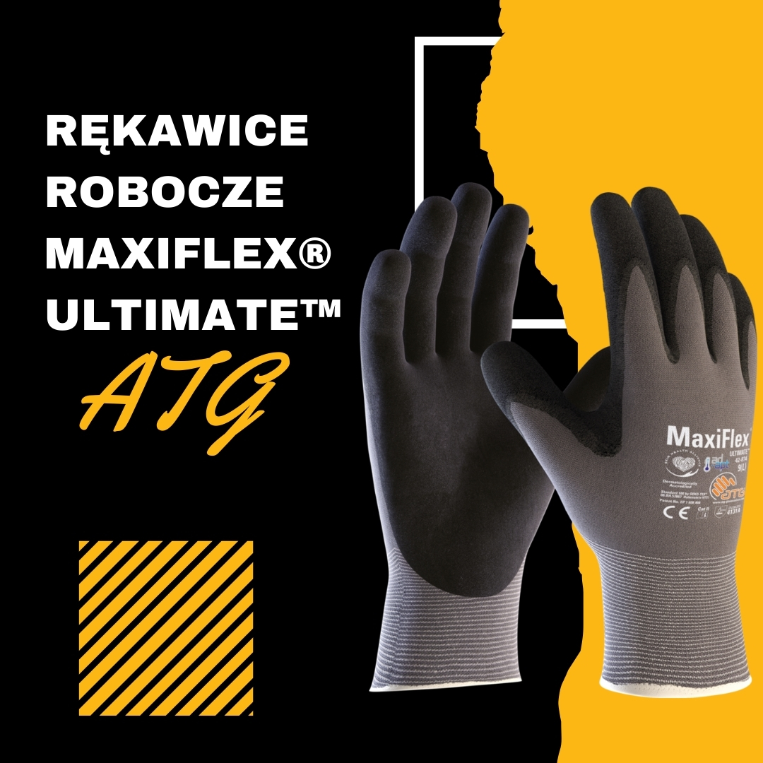 Rękawice robocze MaxiFlex® Ultimate™ z AD-APT® 42-874 ATG